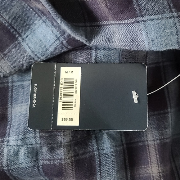 Lucky Brand Long Sleeve Plaid (BNWT) - Picture 8 of 8